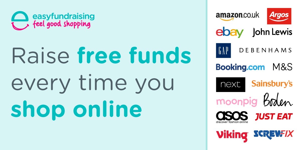 Raise free funds for us every time you shop.