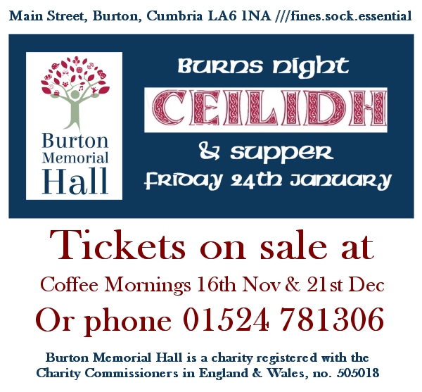 Burns Night Supper and Ceilidh 2025